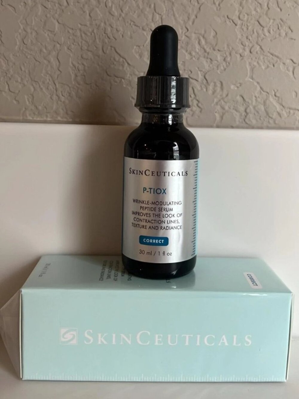 SkinCeuticals P-TIOX Wrinkle Modulating Peptide Serum 1oz/30ml New Sealed